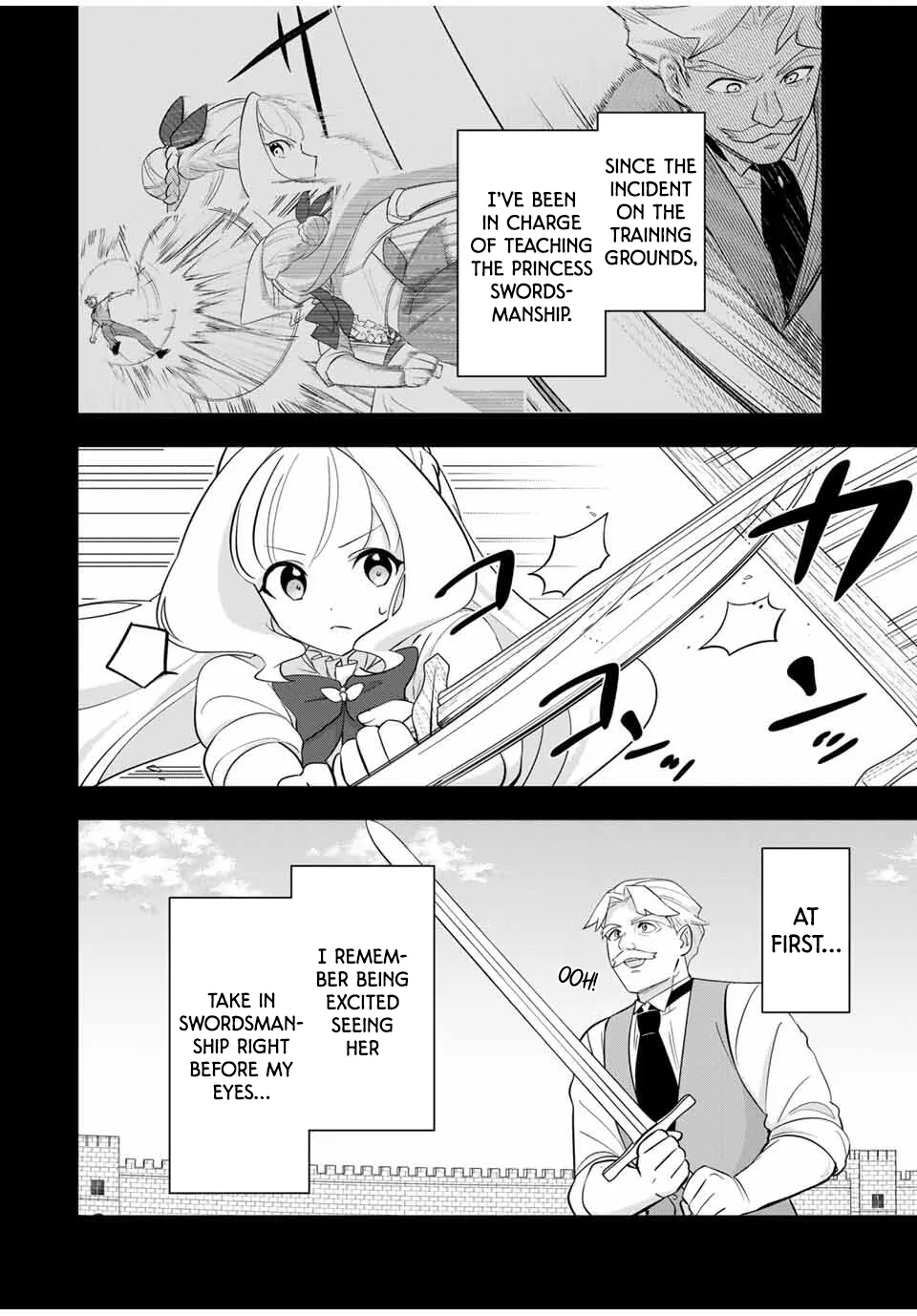 Koujo Tensei: Densetsu no Dai Madoushi (♂), Hime Kishi to Narite Densetsu no Reijou Kishidan o Tsukuri Musou Suru Chapter 2 page 5