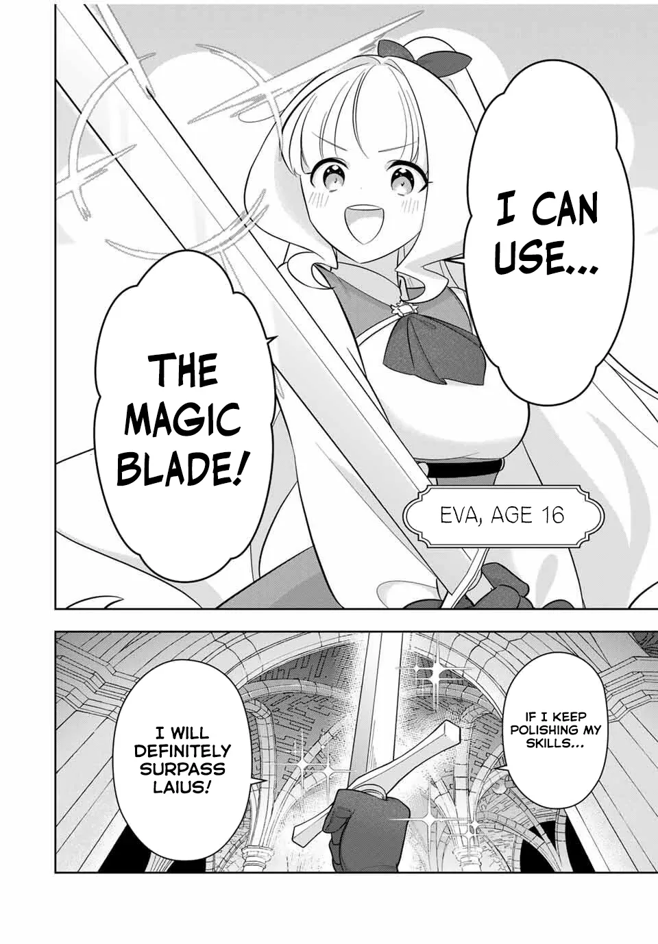 Koujo Tensei: Densetsu no Dai Madoushi (♂), Hime Kishi to Narite Densetsu no Reijou Kishidan o Tsukuri Musou Suru Chapter 2 page 3