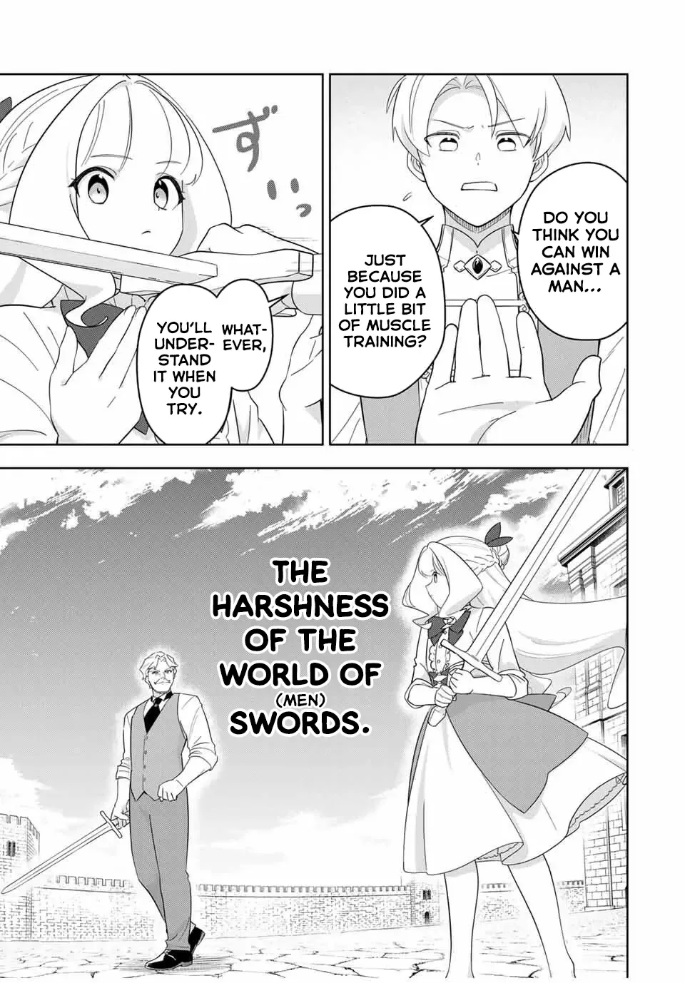 Koujo Tensei: Densetsu no Dai Madoushi (♂), Hime Kishi to Narite Densetsu no Reijou Kishidan o Tsukuri Musou Suru Chapter 1 page 48