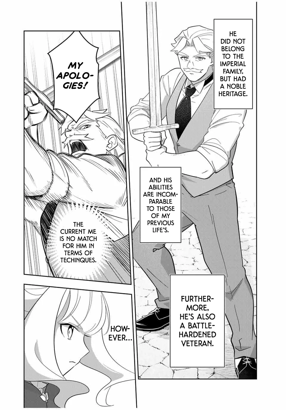 Koujo Tensei: Densetsu no Dai Madoushi (♂), Hime Kishi to Narite Densetsu no Reijou Kishidan o Tsukuri Musou Suru Chapter 1 page 49