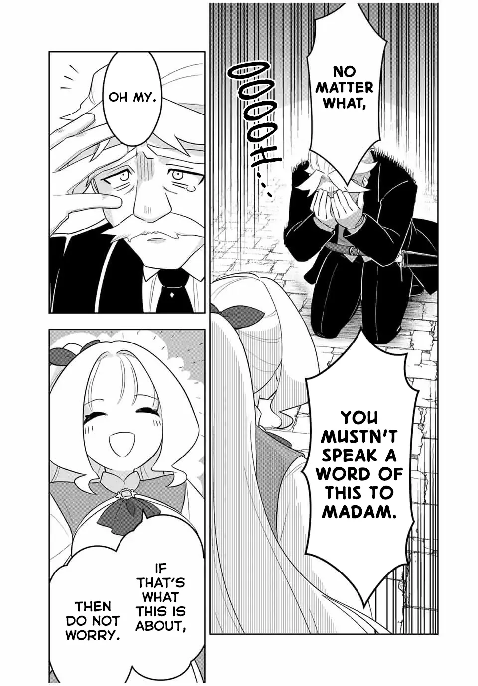 Koujo Tensei: Densetsu no Dai Madoushi (♂), Hime Kishi to Narite Densetsu no Reijou Kishidan o Tsukuri Musou Suru Chapter 2 page 12