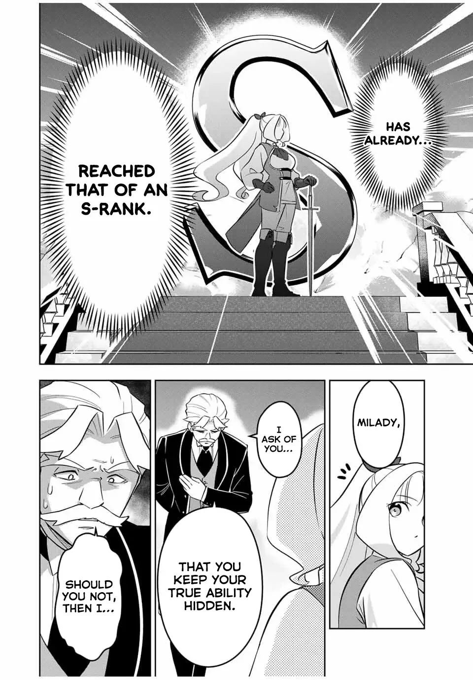 Koujo Tensei: Densetsu no Dai Madoushi (♂), Hime Kishi to Narite Densetsu no Reijou Kishidan o Tsukuri Musou Suru Chapter 2 page 7