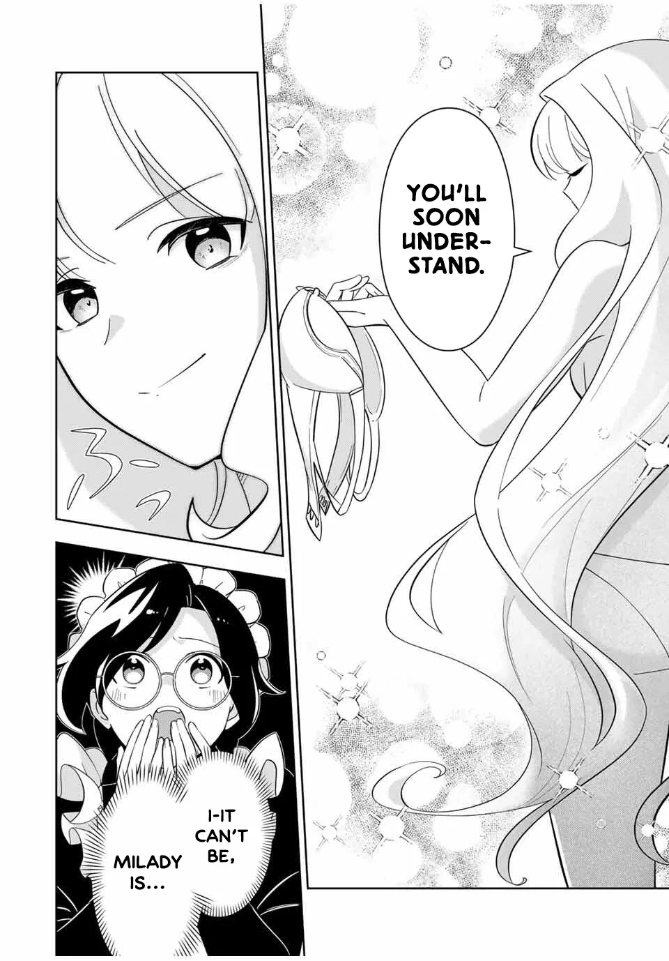 Koujo Tensei: Densetsu no Dai Madoushi (♂), Hime Kishi to Narite Densetsu no Reijou Kishidan o Tsukuri Musou Suru Chapter 2 page 17