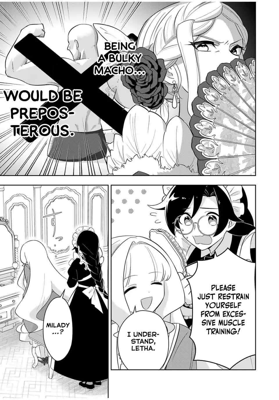 Koujo Tensei: Densetsu no Dai Madoushi (♂), Hime Kishi to Narite Densetsu no Reijou Kishidan o Tsukuri Musou Suru Chapter 2 page 15