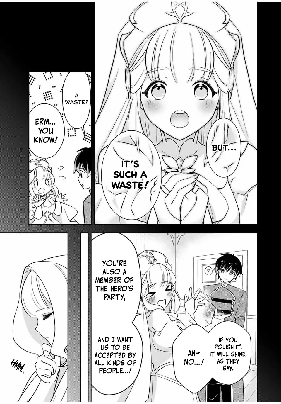 Koujo Tensei: Densetsu no Dai Madoushi (♂), Hime Kishi to Narite Densetsu no Reijou Kishidan o Tsukuri Musou Suru Chapter 2 page 28