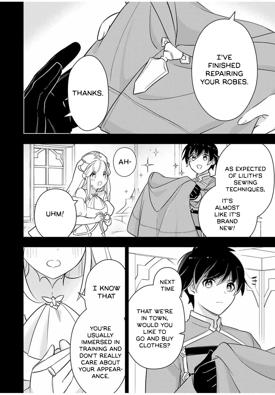 Koujo Tensei: Densetsu no Dai Madoushi (♂), Hime Kishi to Narite Densetsu no Reijou Kishidan o Tsukuri Musou Suru Chapter 2 page 27