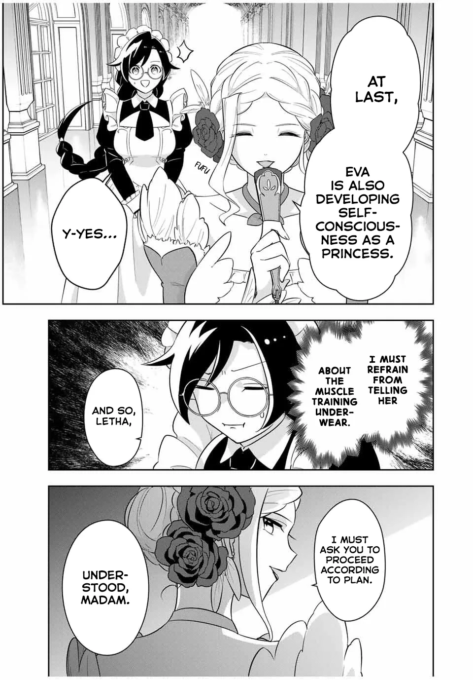 Koujo Tensei: Densetsu no Dai Madoushi (♂), Hime Kishi to Narite Densetsu no Reijou Kishidan o Tsukuri Musou Suru Chapter 2 page 32