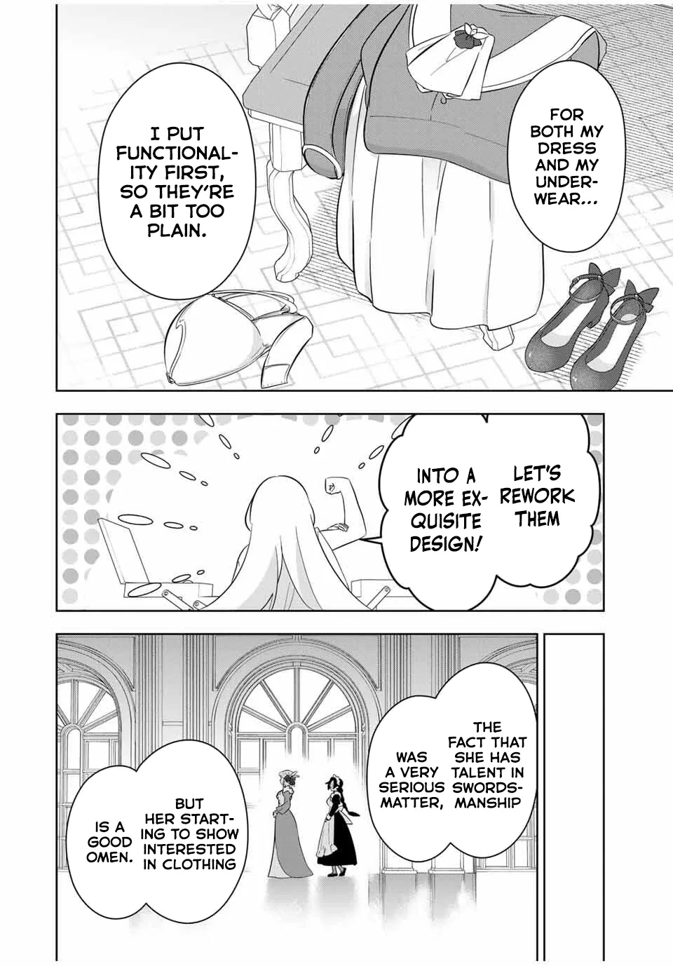 Koujo Tensei: Densetsu no Dai Madoushi (♂), Hime Kishi to Narite Densetsu no Reijou Kishidan o Tsukuri Musou Suru Chapter 2 page 31