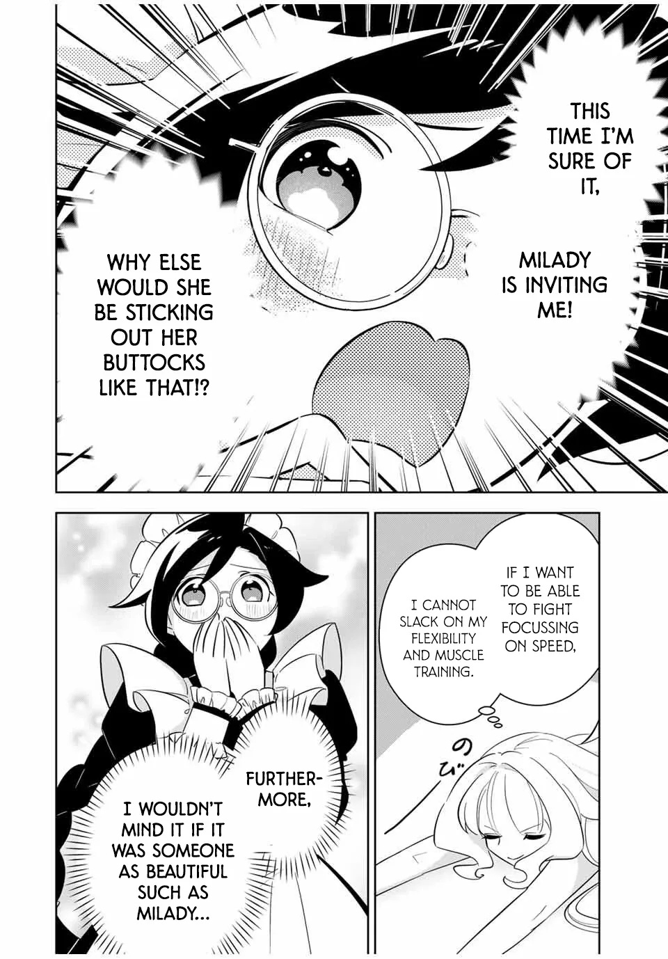 Koujo Tensei: Densetsu no Dai Madoushi (♂), Hime Kishi to Narite Densetsu no Reijou Kishidan o Tsukuri Musou Suru Chapter 3 page 6