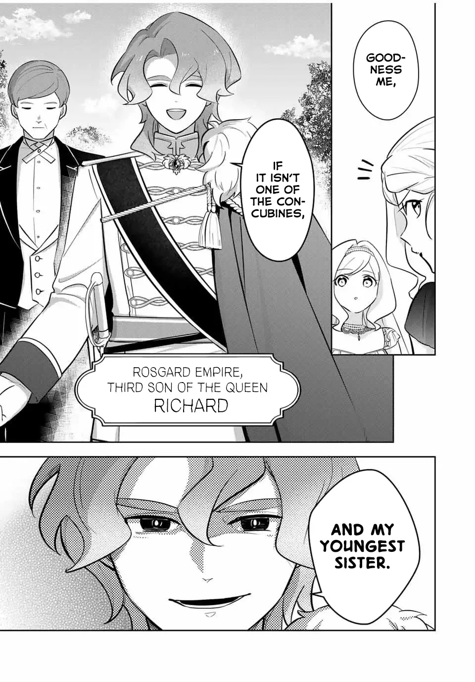 Koujo Tensei: Densetsu no Dai Madoushi (♂), Hime Kishi to Narite Densetsu no Reijou Kishidan o Tsukuri Musou Suru Chapter 3 page 15