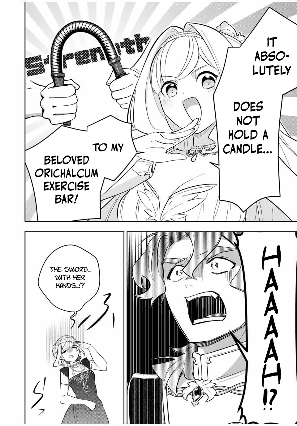 Koujo Tensei: Densetsu no Dai Madoushi (♂), Hime Kishi to Narite Densetsu no Reijou Kishidan o Tsukuri Musou Suru Chapter 3 page 26