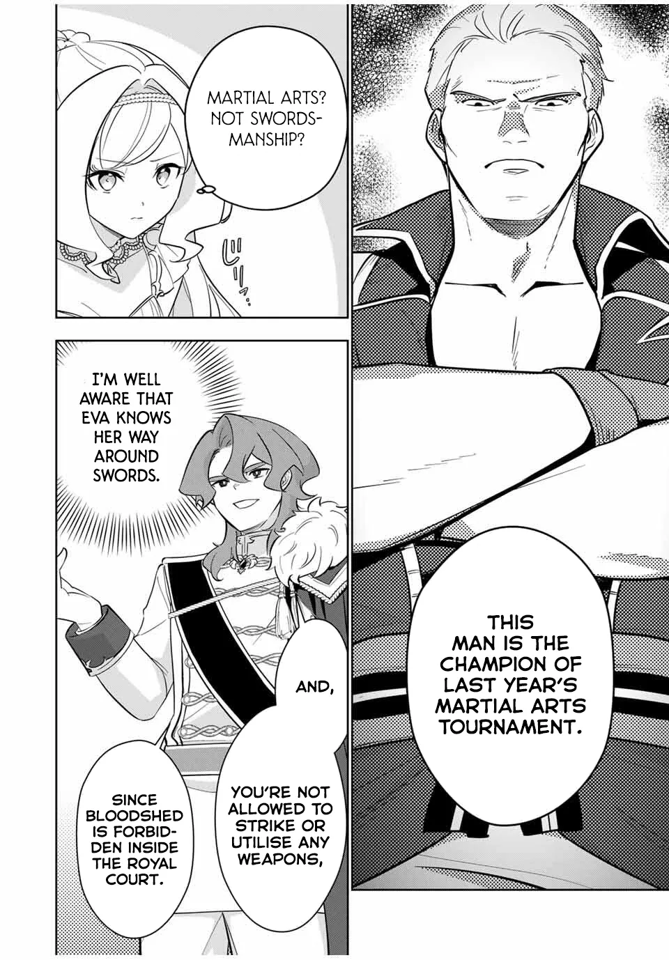 Koujo Tensei: Densetsu no Dai Madoushi (♂), Hime Kishi to Narite Densetsu no Reijou Kishidan o Tsukuri Musou Suru Chapter 4 page 10