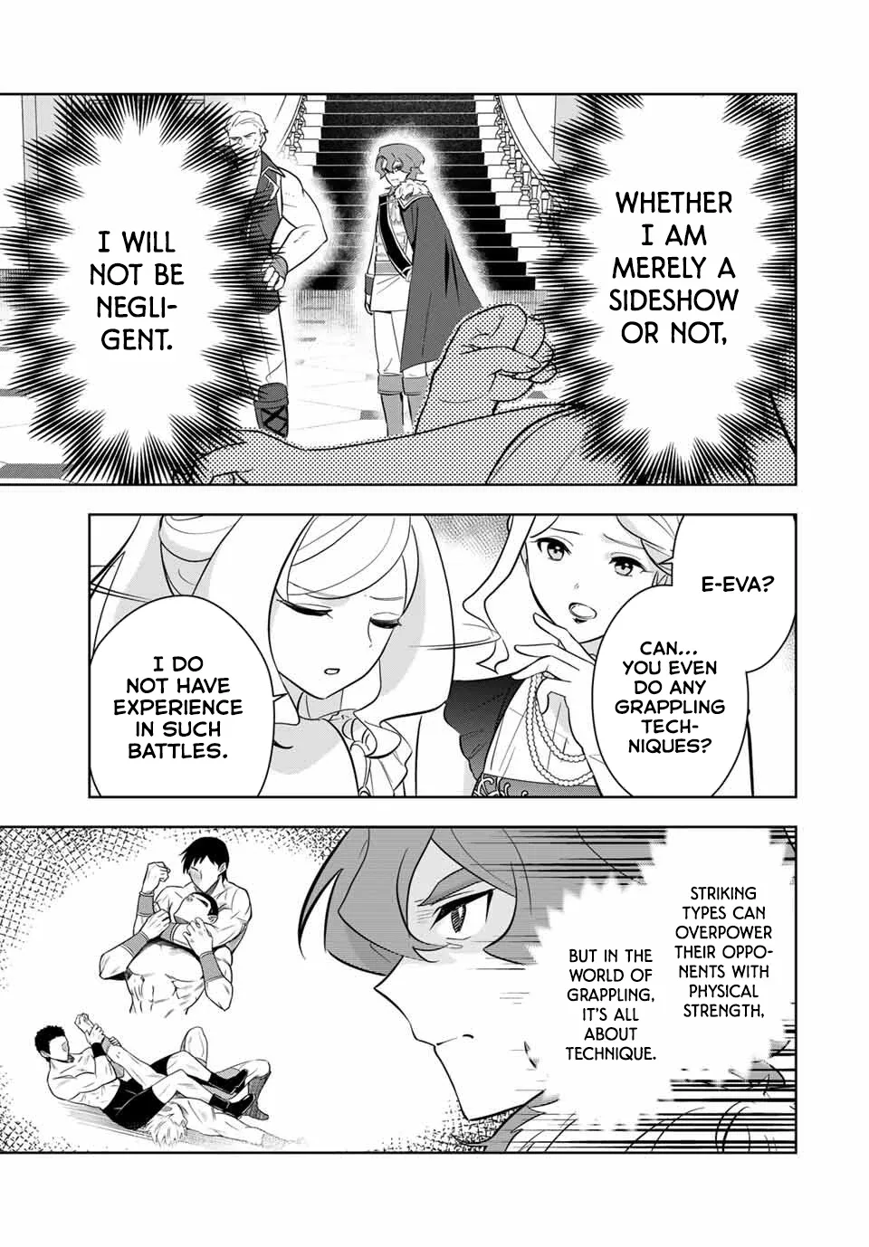 Koujo Tensei: Densetsu no Dai Madoushi (♂), Hime Kishi to Narite Densetsu no Reijou Kishidan o Tsukuri Musou Suru Chapter 4 page 13