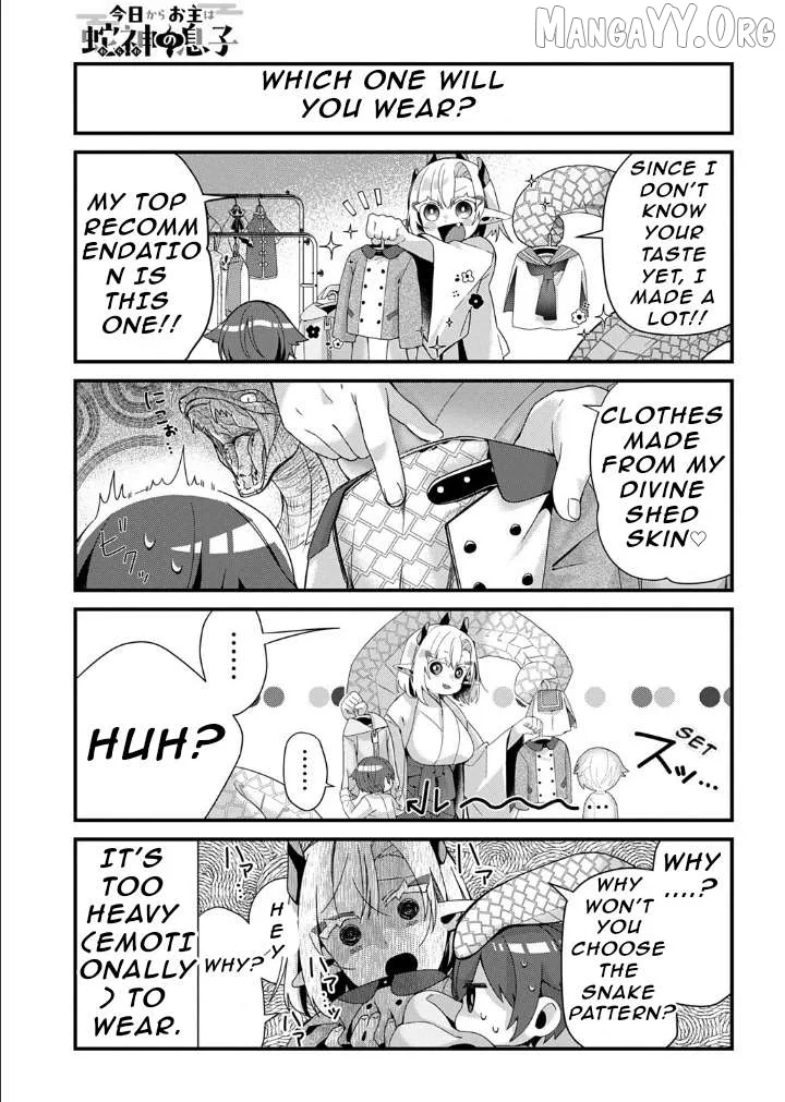 From Today, You are the Snake Goddess's Son Chapter 4 page 8