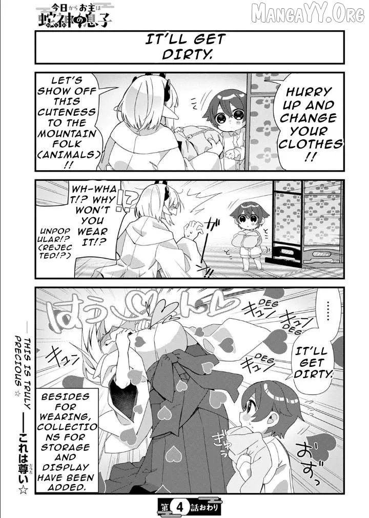 From Today, You are the Snake Goddess's Son Chapter 4 page 10