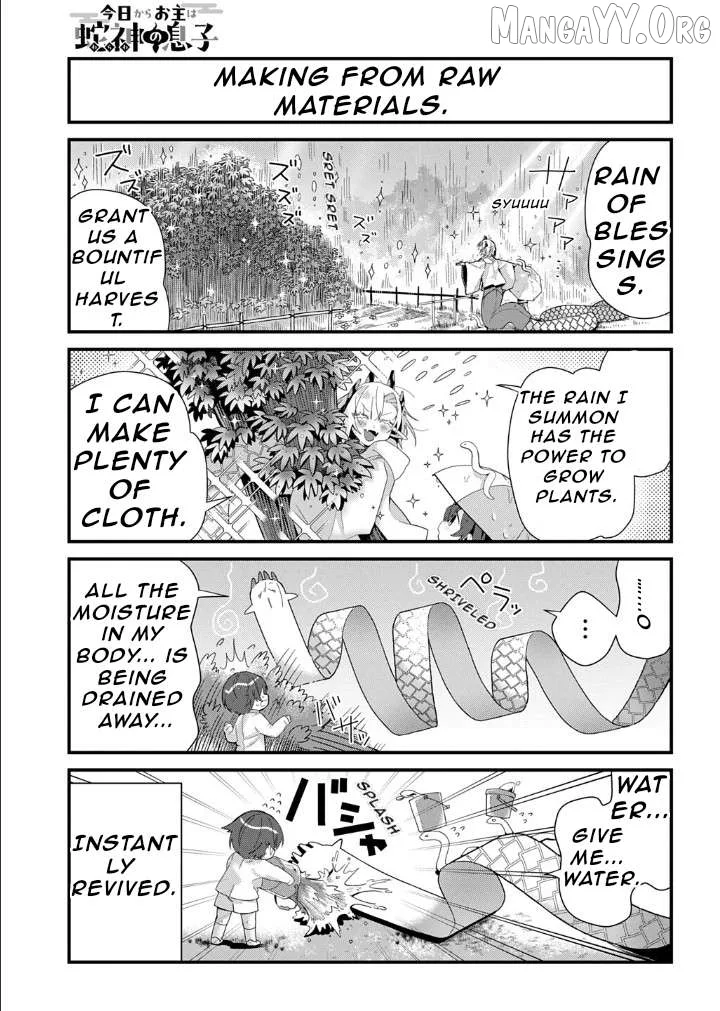From Today, You are the Snake Goddess's Son Chapter 4 page 6