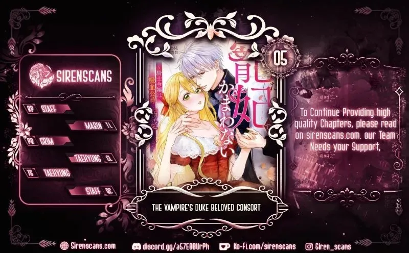 Anata no Chouhi de Kamawanai - Kishi Reijou wa Kyuuketsu Koushaku ni Dekiaisareru Chapter 5 page 1