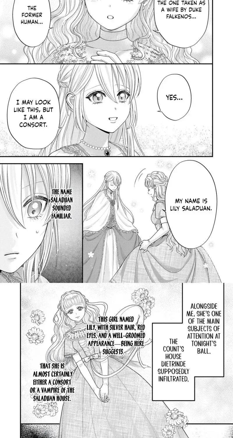 Anata no Chouhi de Kamawanai - Kishi Reijou wa Kyuuketsu Koushaku ni Dekiaisareru Chapter 5 page 12