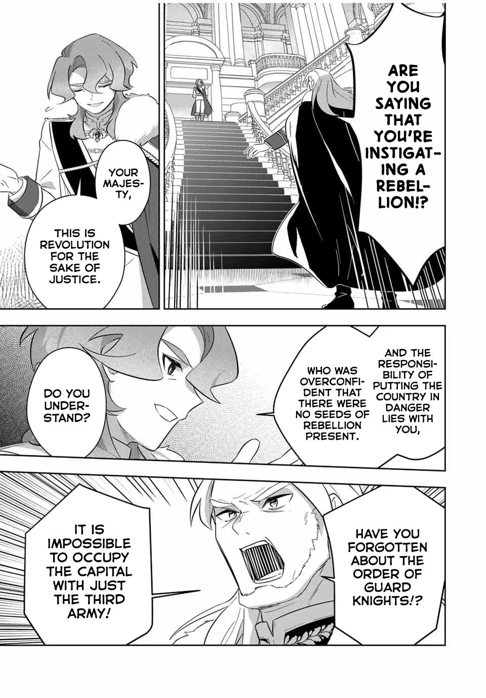 Koujo Tensei: Densetsu no Dai Madoushi (♂), Hime Kishi to Narite Densetsu no Reijou Kishidan o Tsukuri Musou Suru Chapter 5 page 9