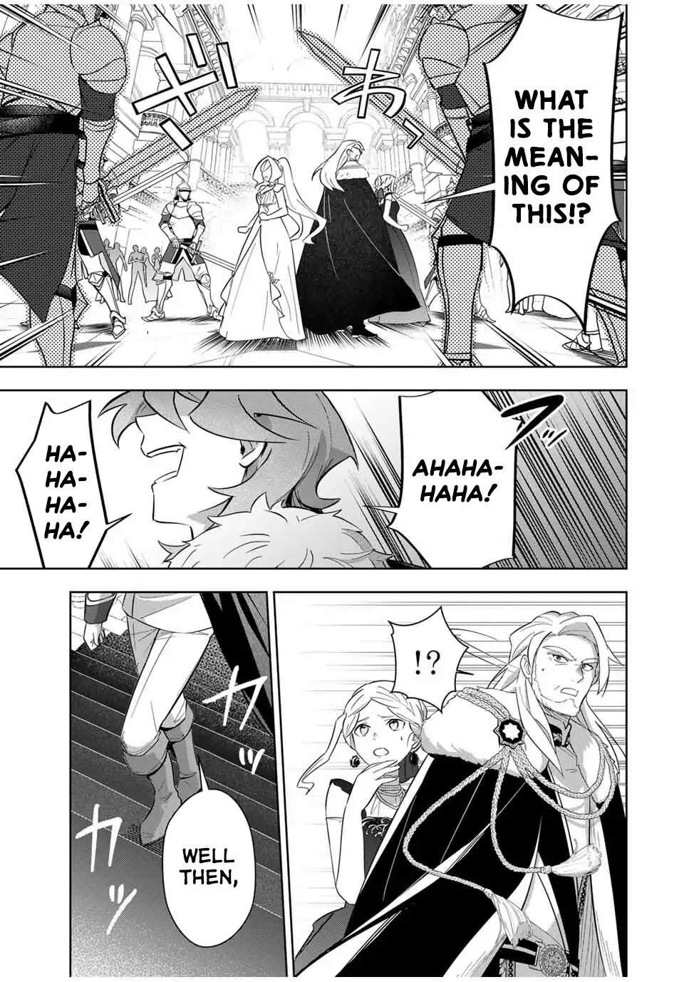Koujo Tensei: Densetsu no Dai Madoushi (♂), Hime Kishi to Narite Densetsu no Reijou Kishidan o Tsukuri Musou Suru Chapter 5 page 7