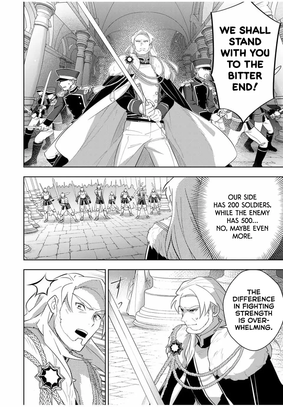 Koujo Tensei: Densetsu no Dai Madoushi (♂), Hime Kishi to Narite Densetsu no Reijou Kishidan o Tsukuri Musou Suru Chapter 5 page 16