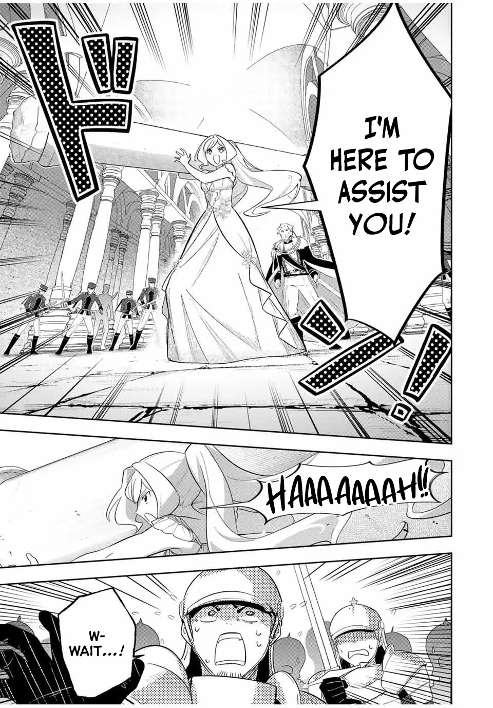 Koujo Tensei: Densetsu no Dai Madoushi (♂), Hime Kishi to Narite Densetsu no Reijou Kishidan o Tsukuri Musou Suru Chapter 5 page 19