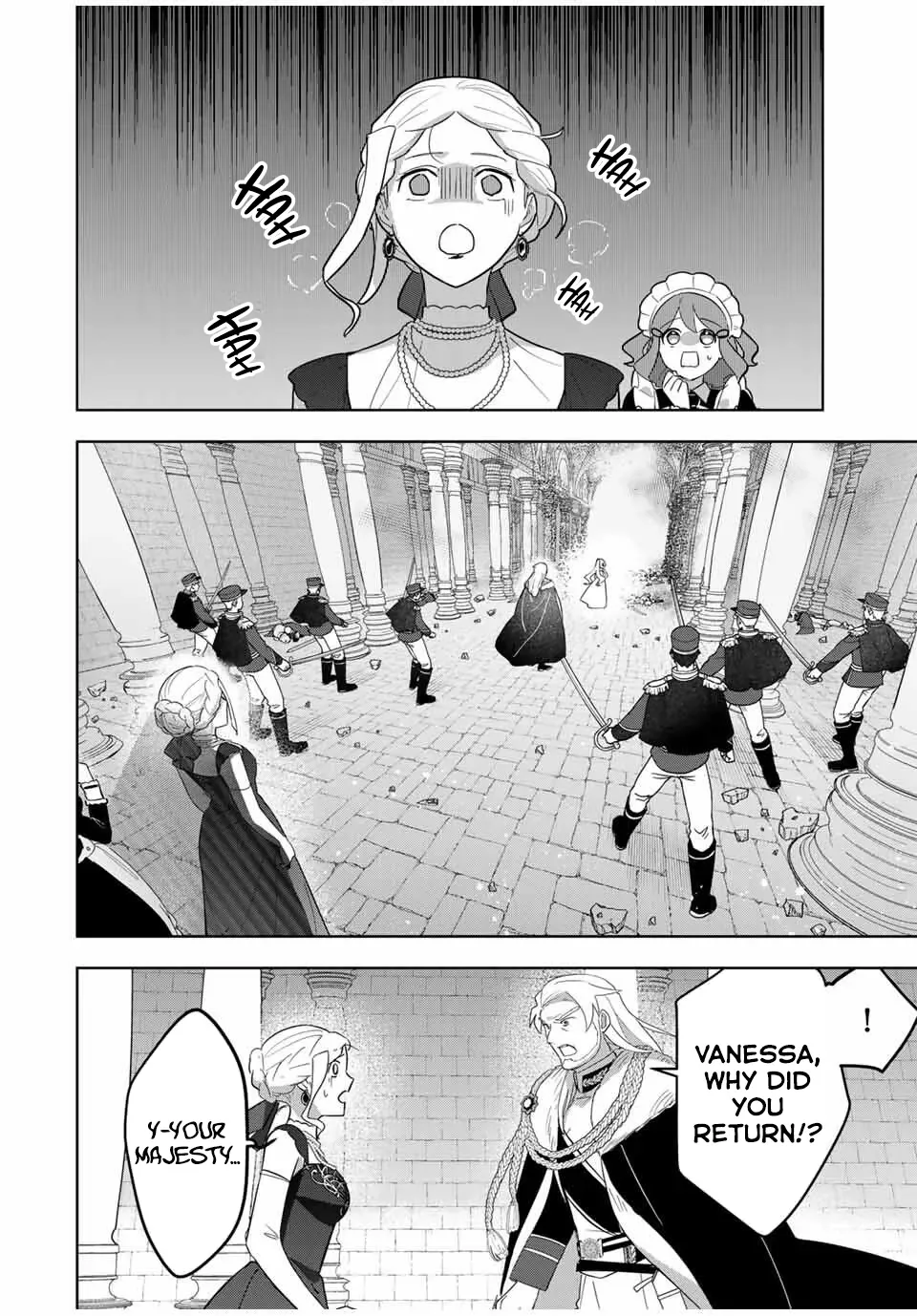 Koujo Tensei: Densetsu no Dai Madoushi (♂), Hime Kishi to Narite Densetsu no Reijou Kishidan o Tsukuri Musou Suru Chapter 6 page 14