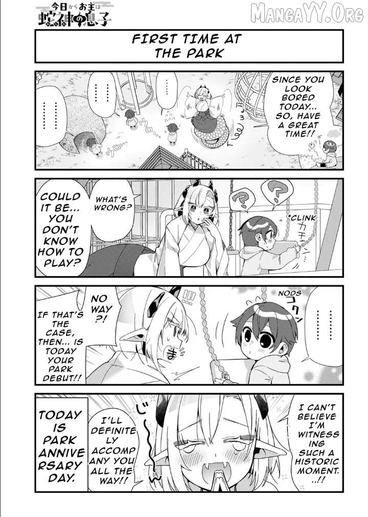 From Today, You are the Snake Goddess's Son Chapter 5 page 6