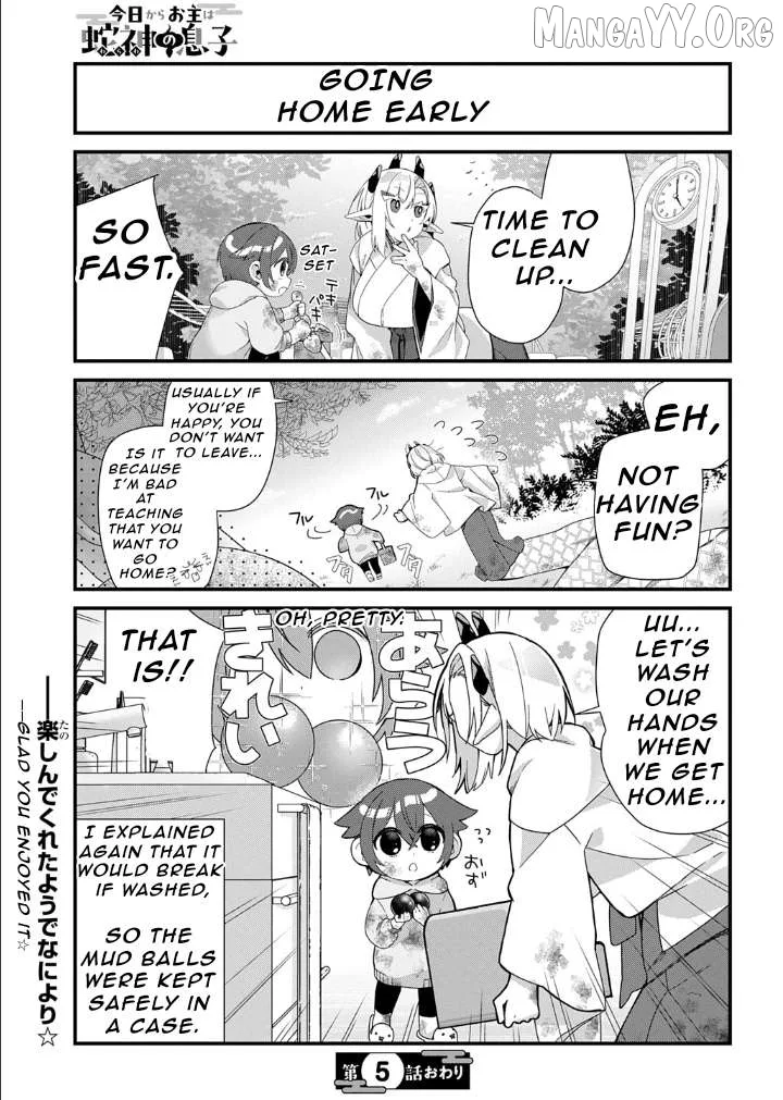From Today, You are the Snake Goddess's Son Chapter 5 page 10