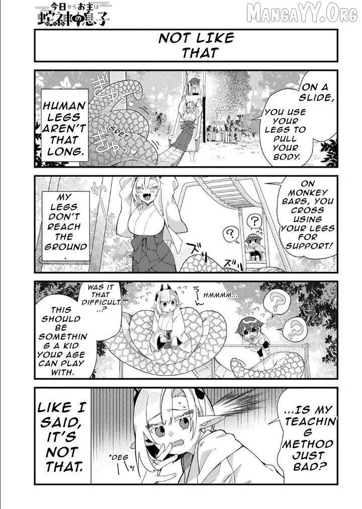 From Today, You are the Snake Goddess's Son Chapter 5 page 8