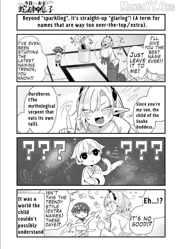 From Today, You are the Snake Goddess's Son Chapter 6 page 5