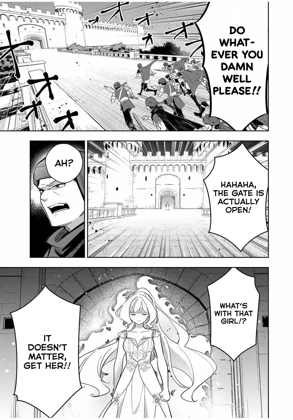 Koujo Tensei: Densetsu no Dai Madoushi (♂), Hime Kishi to Narite Densetsu no Reijou Kishidan o Tsukuri Musou Suru Chapter 7 page 7