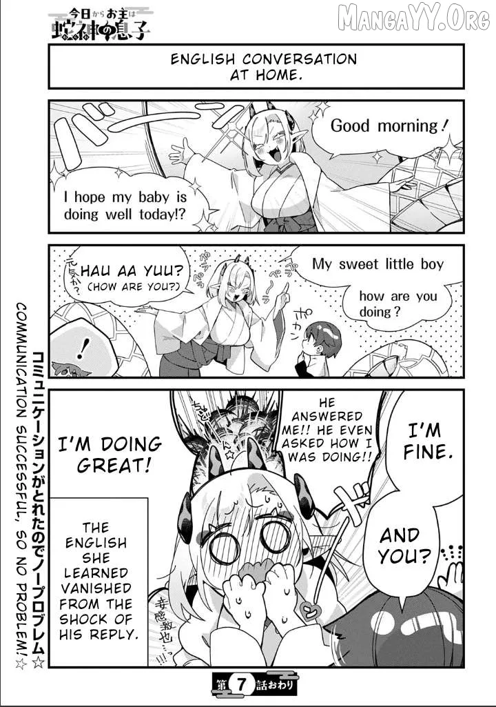 From Today, You are the Snake Goddess's Son Chapter 7 page 10