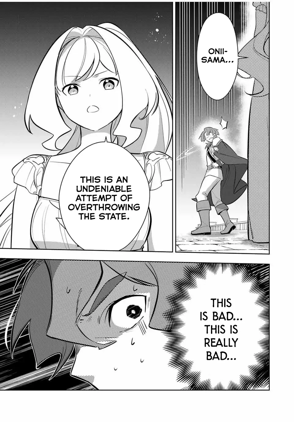Koujo Tensei: Densetsu no Dai Madoushi (♂), Hime Kishi to Narite Densetsu no Reijou Kishidan o Tsukuri Musou Suru Chapter 8 page 3