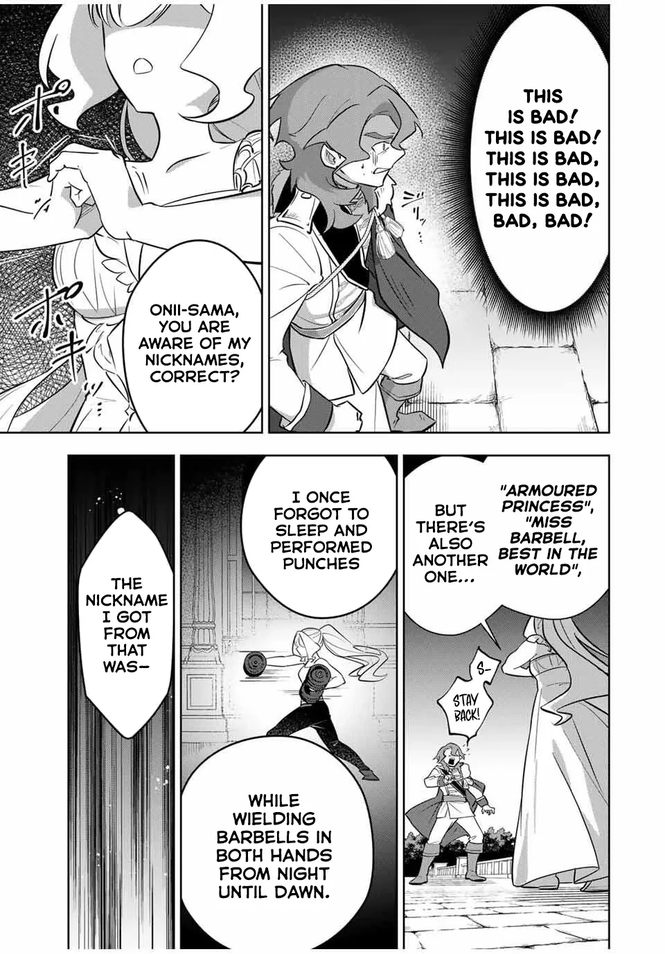 Koujo Tensei: Densetsu no Dai Madoushi (♂), Hime Kishi to Narite Densetsu no Reijou Kishidan o Tsukuri Musou Suru Chapter 8 page 5