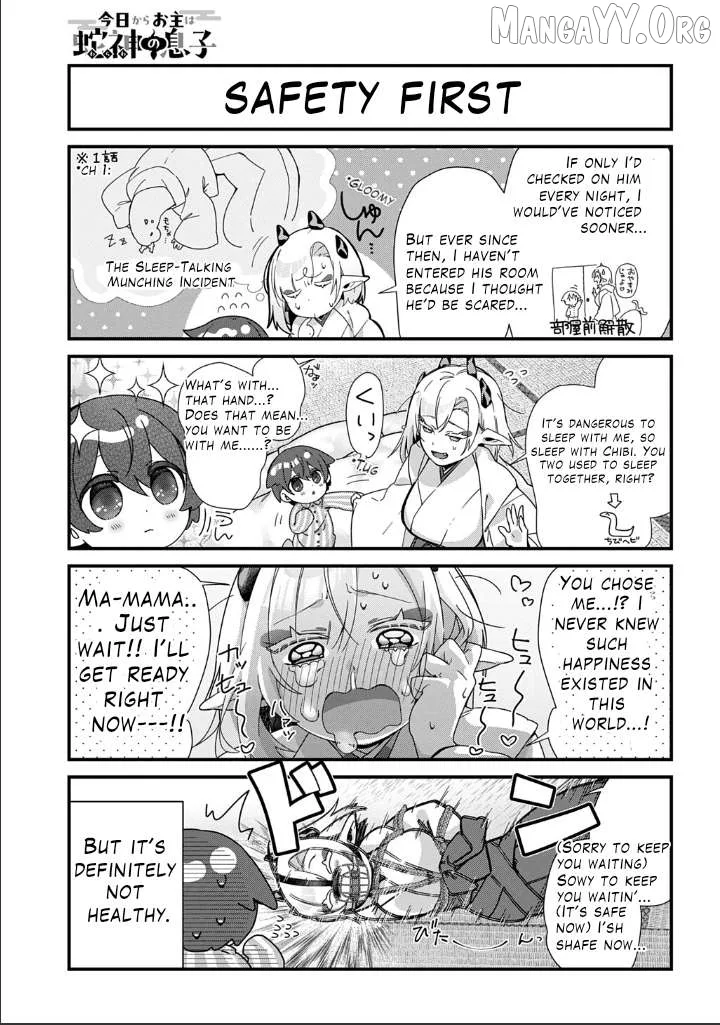 From Today, You are the Snake Goddess's Son Chapter 8 page 5