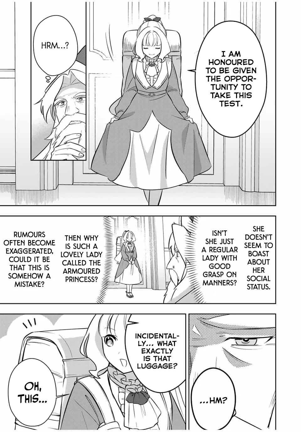 Koujo Tensei: Densetsu no Dai Madoushi (♂), Hime Kishi to Narite Densetsu no Reijou Kishidan o Tsukuri Musou Suru Chapter 9 page 5