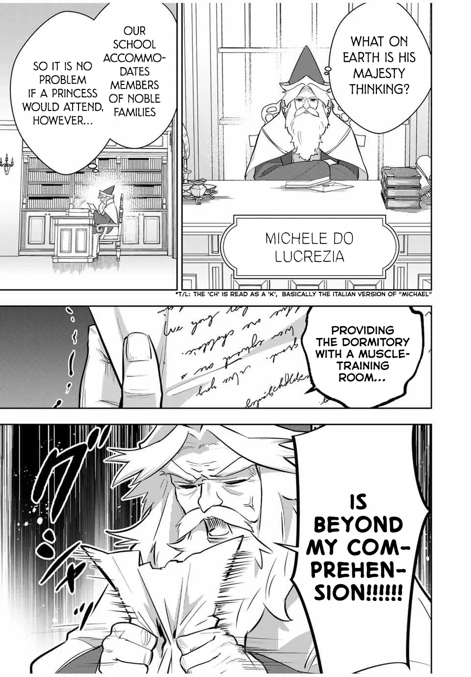 Koujo Tensei: Densetsu no Dai Madoushi (♂), Hime Kishi to Narite Densetsu no Reijou Kishidan o Tsukuri Musou Suru Chapter 9 page 3