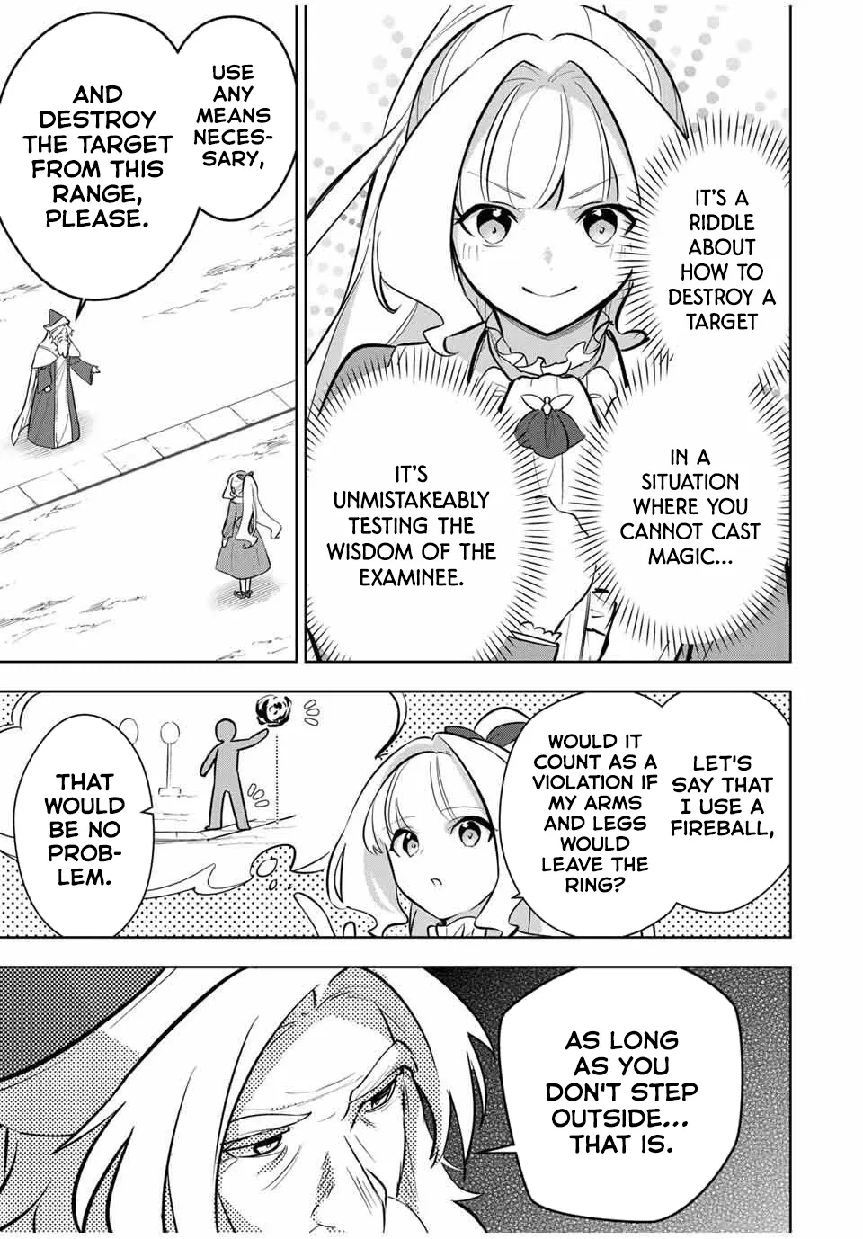 Koujo Tensei: Densetsu no Dai Madoushi (♂), Hime Kishi to Narite Densetsu no Reijou Kishidan o Tsukuri Musou Suru Chapter 9 page 11