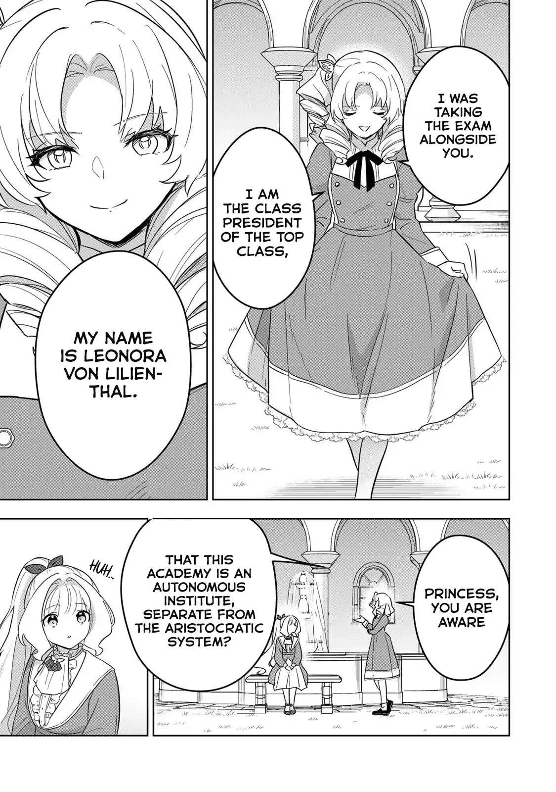 Koujo Tensei: Densetsu no Dai Madoushi (♂), Hime Kishi to Narite Densetsu no Reijou Kishidan o Tsukuri Musou Suru Chapter 10 page 9