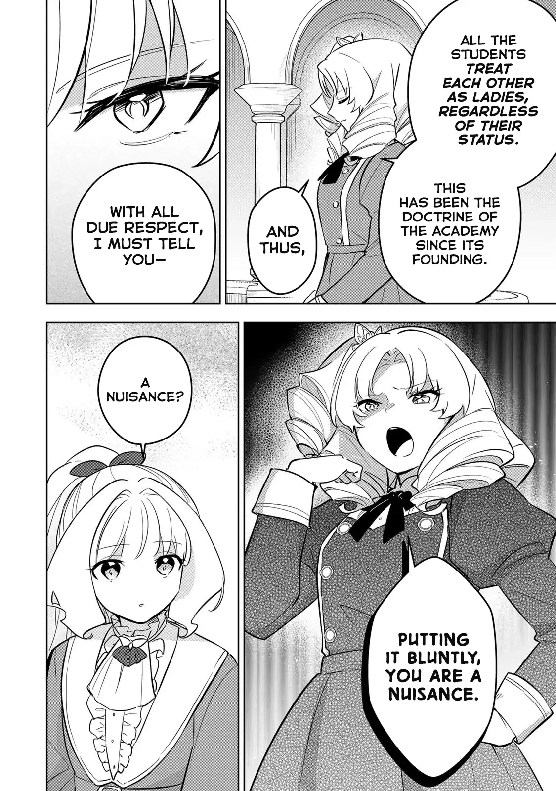 Koujo Tensei: Densetsu no Dai Madoushi (♂), Hime Kishi to Narite Densetsu no Reijou Kishidan o Tsukuri Musou Suru Chapter 10 page 10