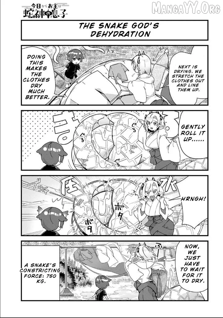 From Today, You are the Snake Goddess's Son Chapter 9 page 7