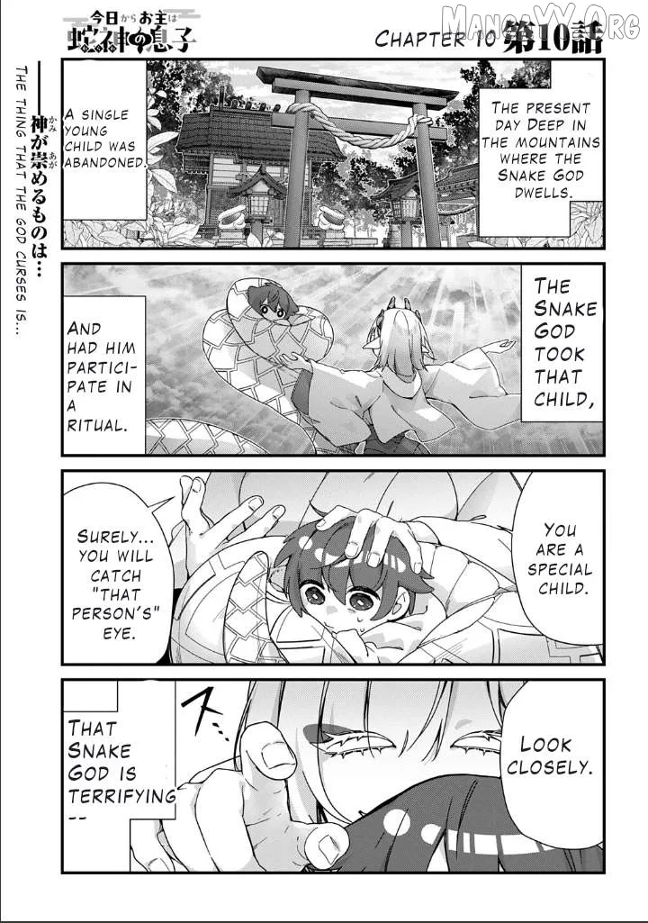 From Today, You are the Snake Goddess's Son Chapter 10 page 2