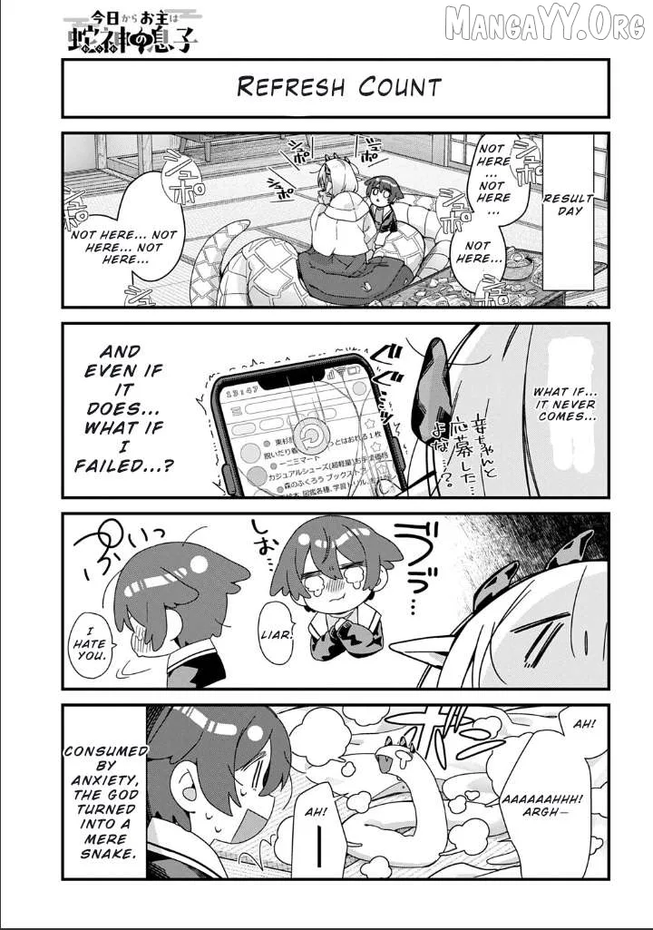 From Today, You are the Snake Goddess's Son Chapter 10 page 8
