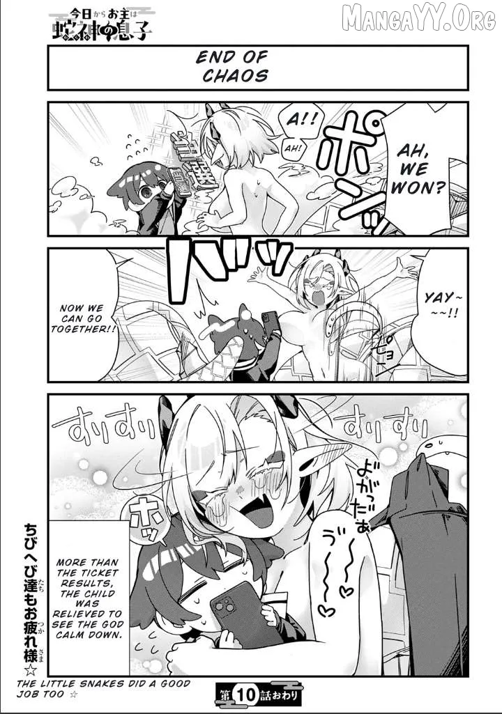 From Today, You are the Snake Goddess's Son Chapter 10 page 10