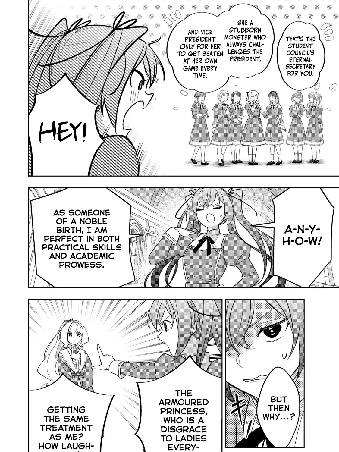 Koujo Tensei: Densetsu no Dai Madoushi (♂), Hime Kishi to Narite Densetsu no Reijou Kishidan o Tsukuri Musou Suru Chapter 11 page 23