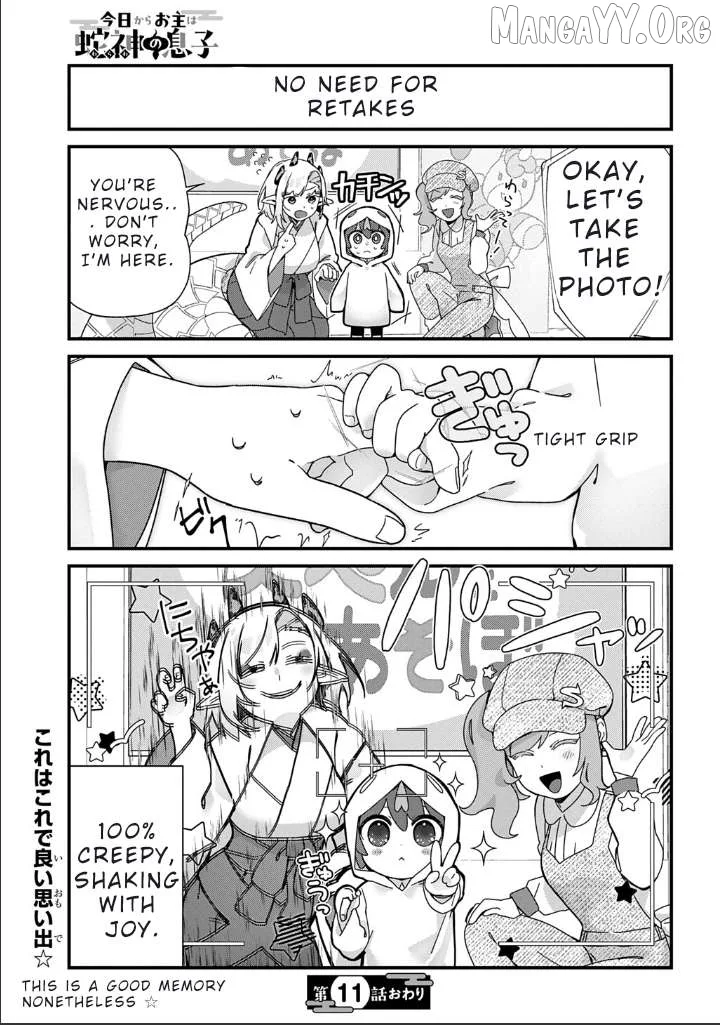 From Today, You are the Snake Goddess's Son Chapter 11 page 9
