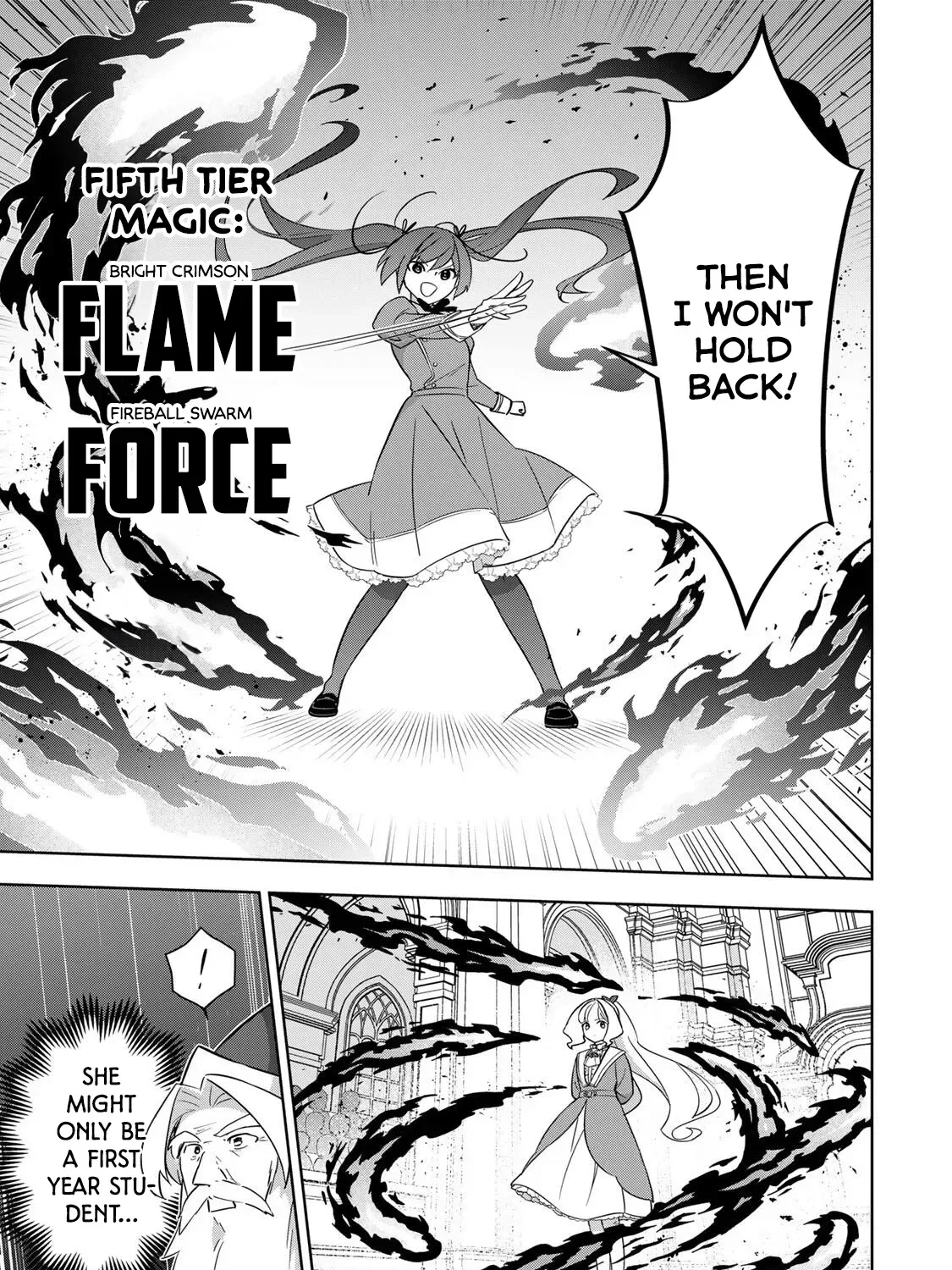 Koujo Tensei: Densetsu no Dai Madoushi (♂), Hime Kishi to Narite Densetsu no Reijou Kishidan o Tsukuri Musou Suru Chapter 12 page 9