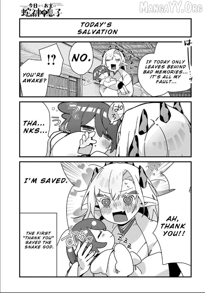 From Today, You are the Snake Goddess's Son Chapter 12 page 9