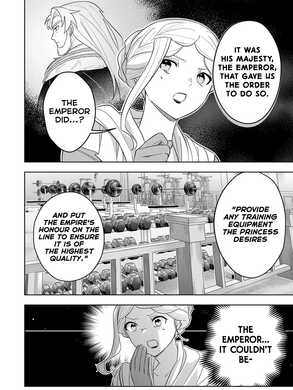 Koujo Tensei: Densetsu no Dai Madoushi (♂), Hime Kishi to Narite Densetsu no Reijou Kishidan o Tsukuri Musou Suru Chapter 13 page 15